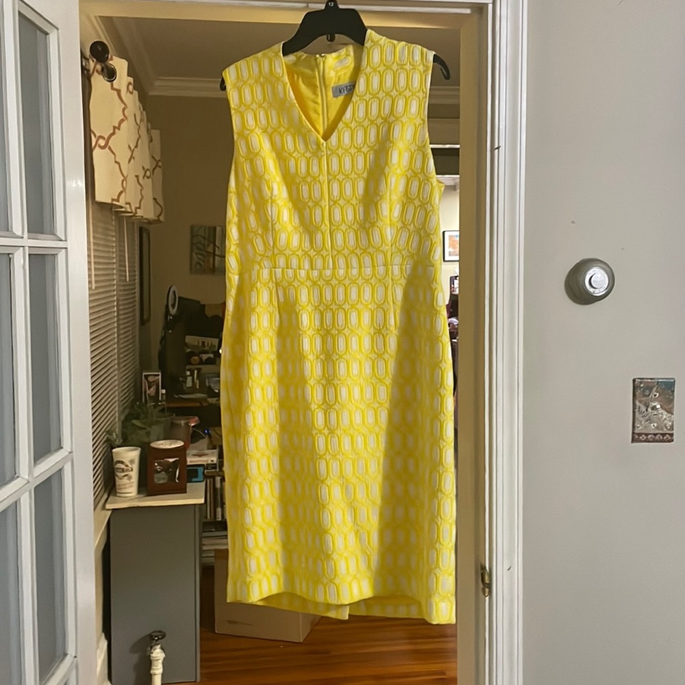 Yellow Sheath Dress